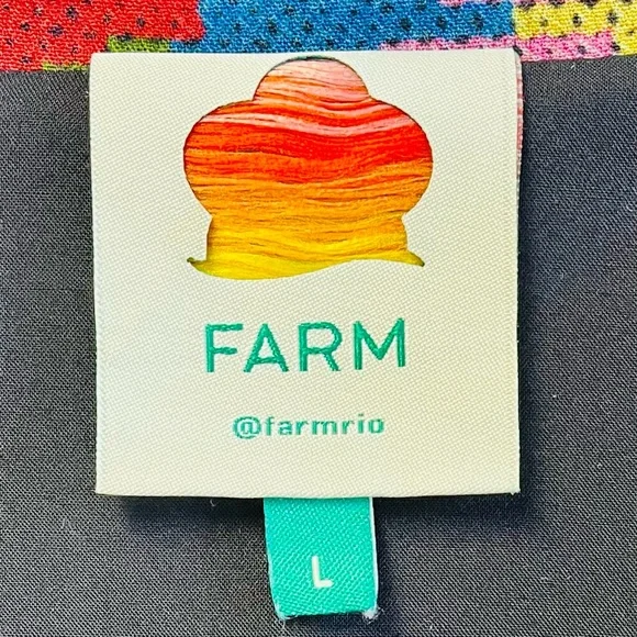 FARM RIO ๐ RARE CROSS STITCH LOOK Maxi Dress - Picture 6 of 14